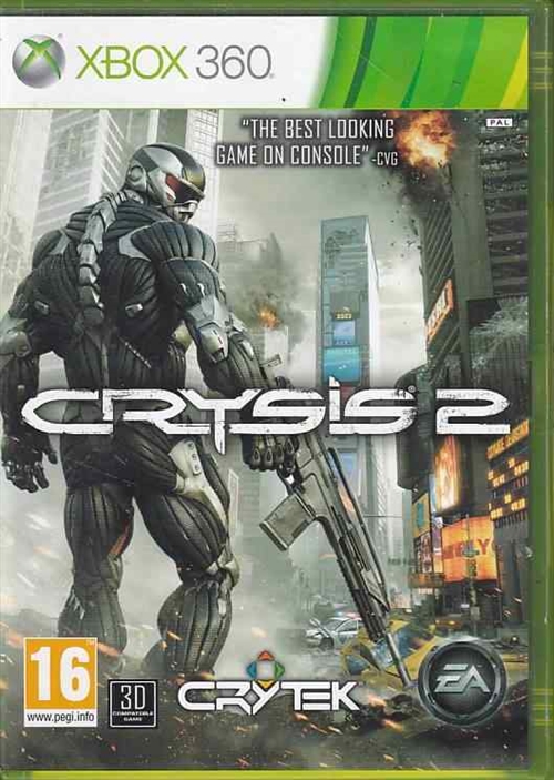 Crysis 2 - XBOX 360 (B Grade) (Used) (Eng)